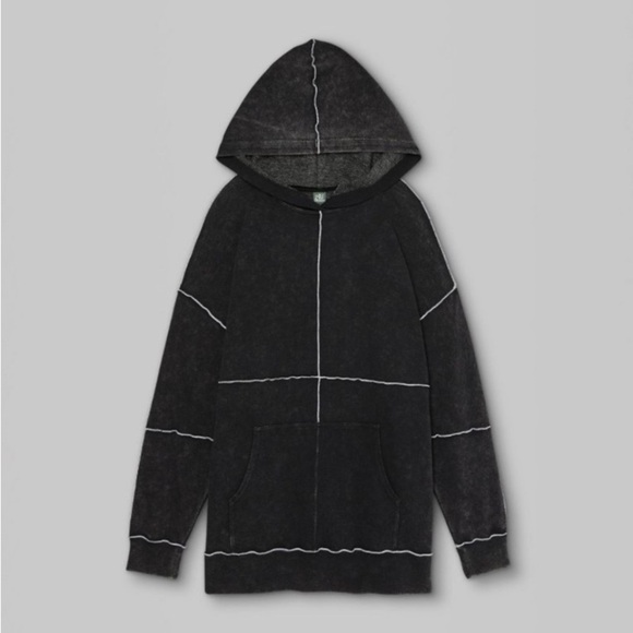 Wild fable new hoodie unisex black - Picture 3 of 5